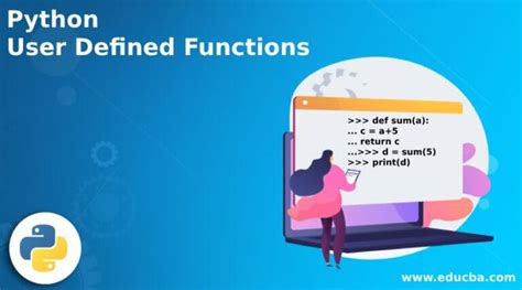 user defined function in python ppt