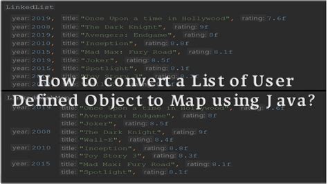 user defined list in java