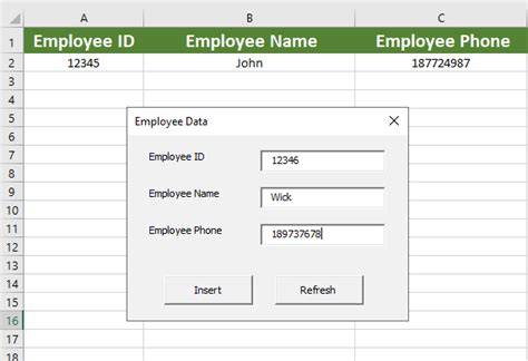 5 Excel User Form Tips
