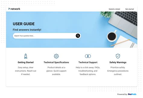 User Manual Example For Website