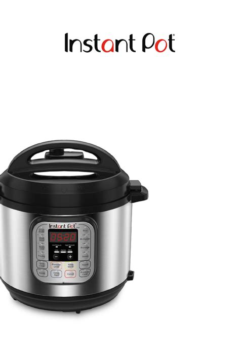 User Manual Instant Pot