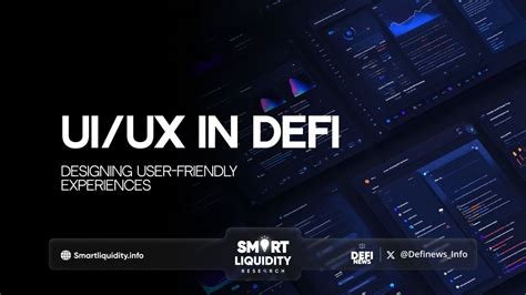 user-friendly interface for defi