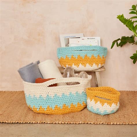 Uses For Crochet Baskets