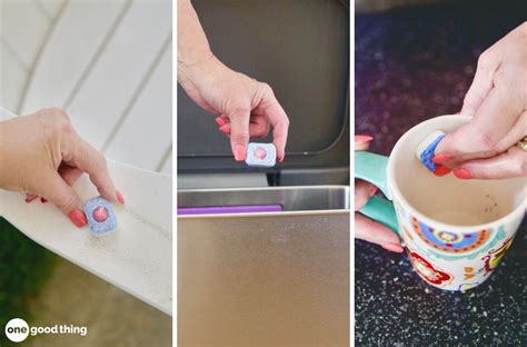 uses for dishwasher tablets