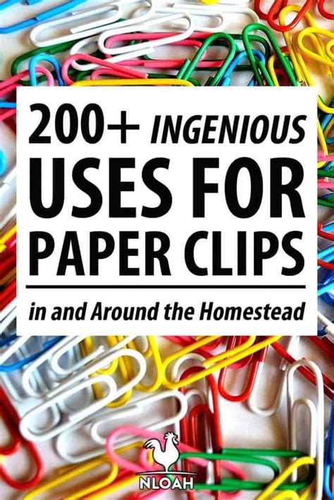 Uses For Paper Clips
