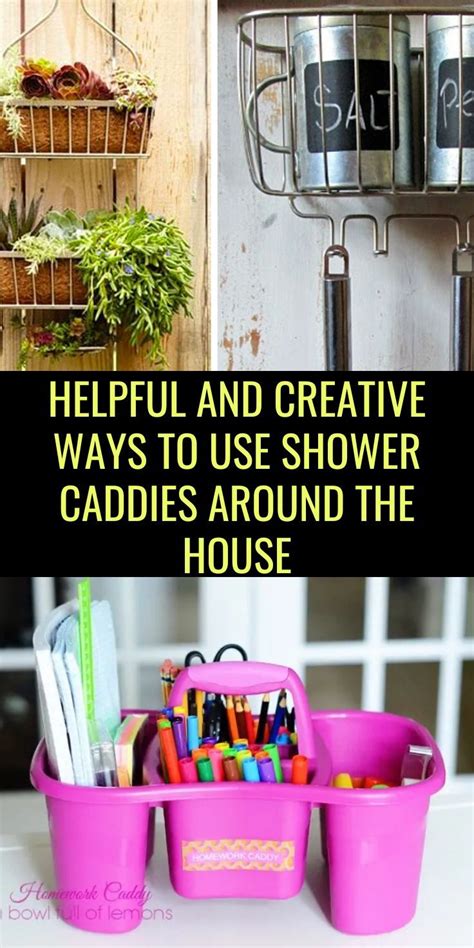 Uses For Shower Caddy