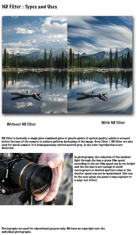Uses Of Nd Filter