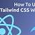 using tailwind in react