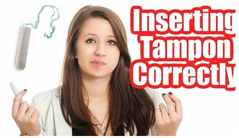 i try TAMPONS for the first time at 25! YouTube