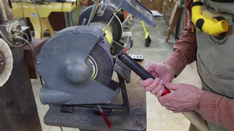 Using A Bench Grinder