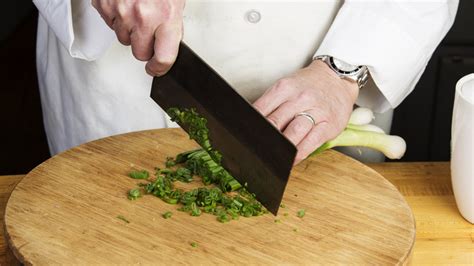 Using A Chinese Cleaver