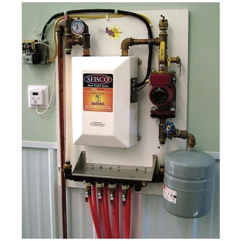 using a electric hot water heater for radiant heat