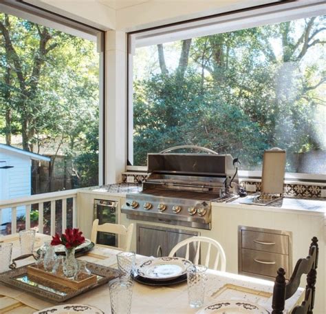 Using A Grill On A Screened In Porch