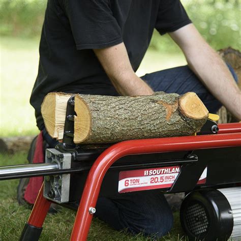 Using A Log Splitter