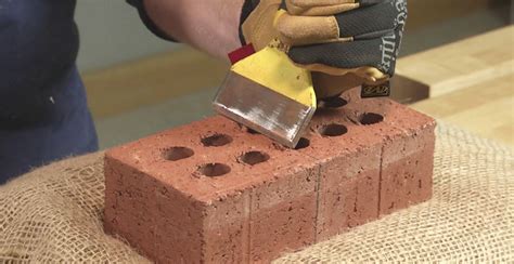 Using A Masonry Chisel