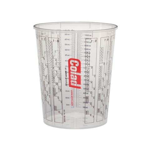 Using A Paint Mixing Cup