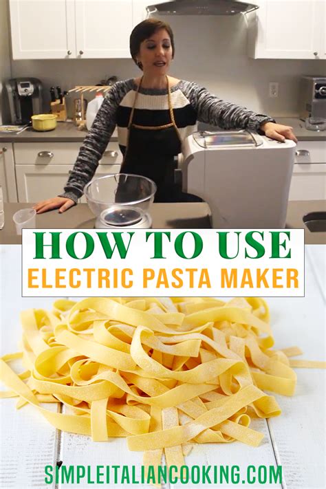 Using A Pasta Maker