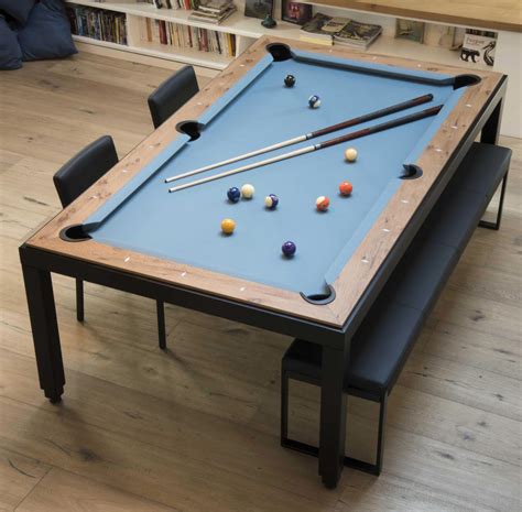 Using A Pool Table As A Dining Table