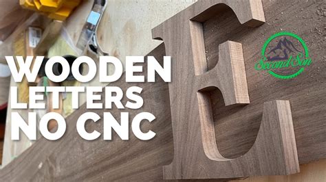 Using A Scroll Saw To Cut Letters