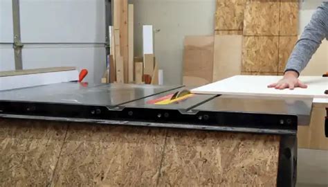 Using A Table Saw Without A Fence