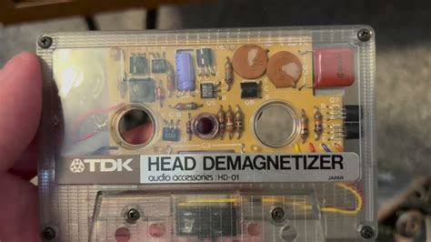 Using A Tape Head Demagnetizer