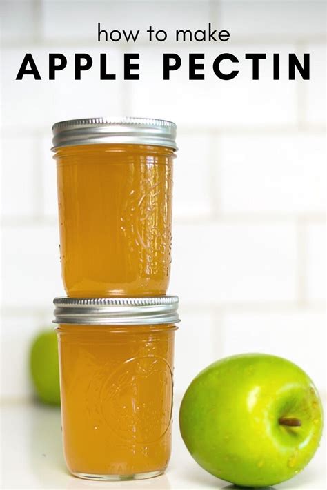 Using Apples For Pectin In Jam