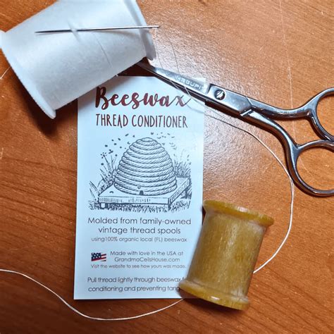 Using Beeswax On Thread