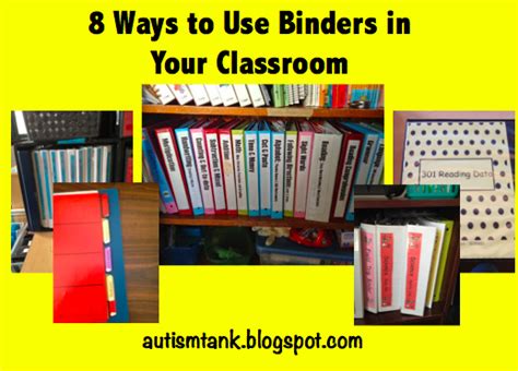 Using Binders In The Classroom