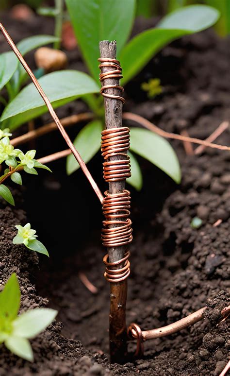 Using Copper Rods In Garden
