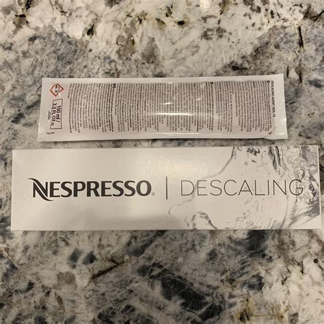 Using Descaling Solution In Nespresso