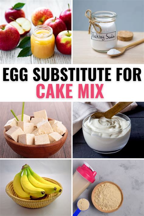 Using Egg Substitute In Cake Mix