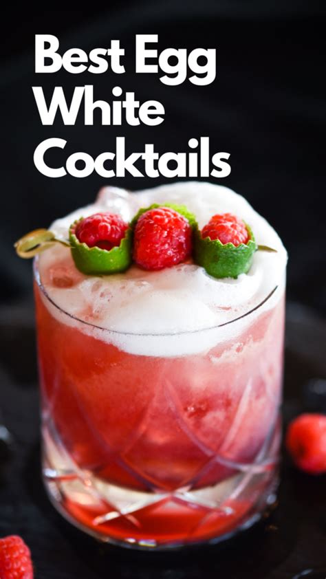 Using Egg White In A Cocktail