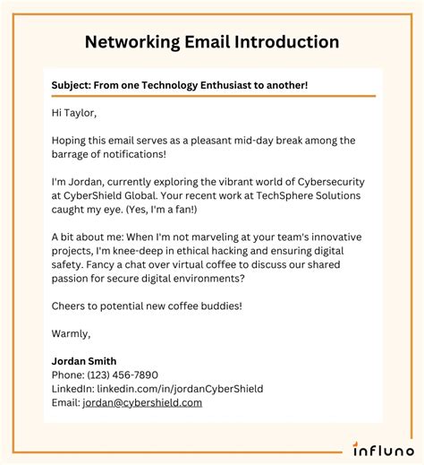 Using Email For Networking In English