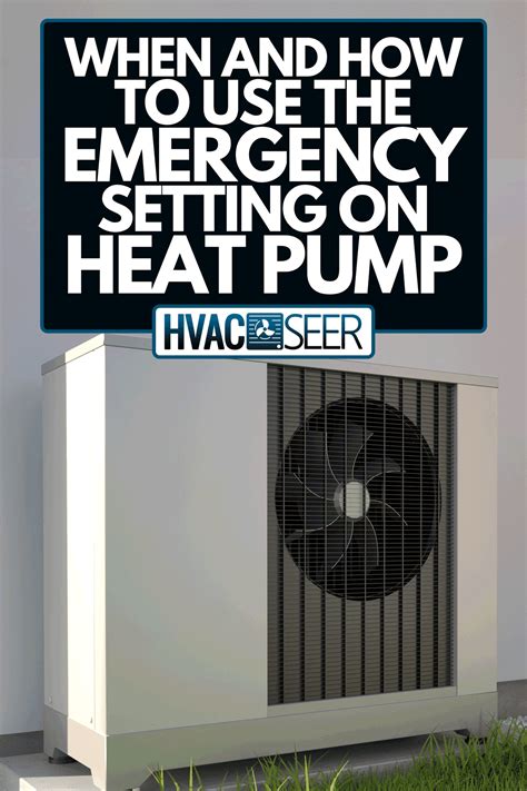 using emergency heat on heat pump