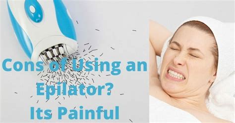 Using Epilator Is Painful