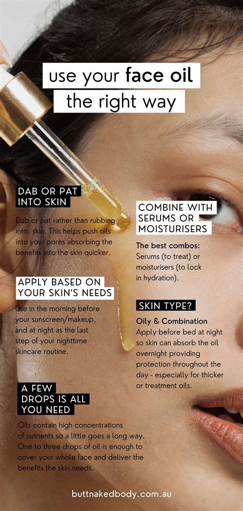 Using Face Oil