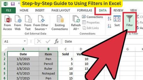 Using Filters in Excel