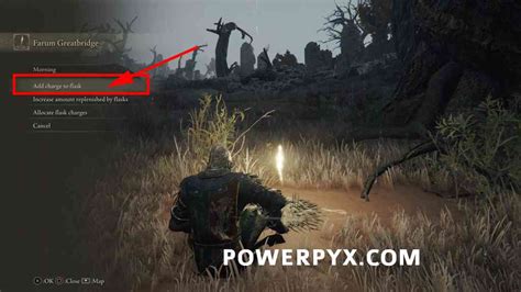 Using Flasks Elden Ring