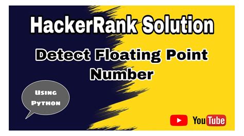 Using Float In Python Hackerrank Solution