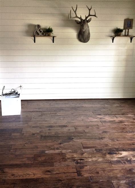 Using Flooring As Shiplap