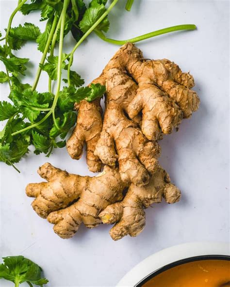 using fresh ginger root