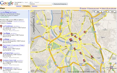 Using Google Maps In France