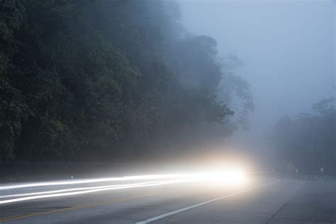 Using High Beams In Fog