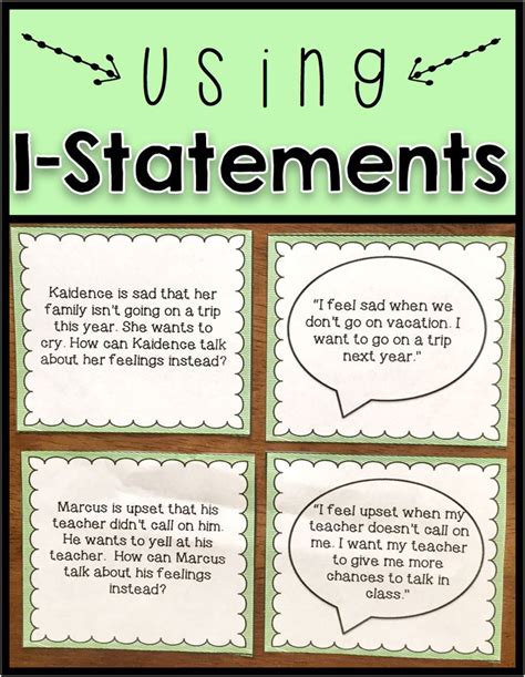 Using 'I' Statements to Express Yourself