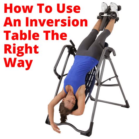 Using Inversion Table Everyday