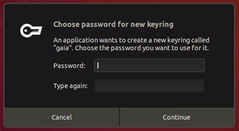 Using Keyring On Headless Linux Systems