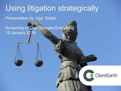 Using litigation strategically to weaken a business