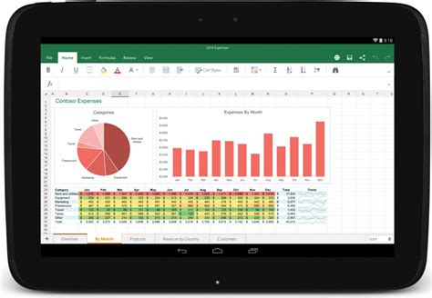 using microsoft office on android tablet