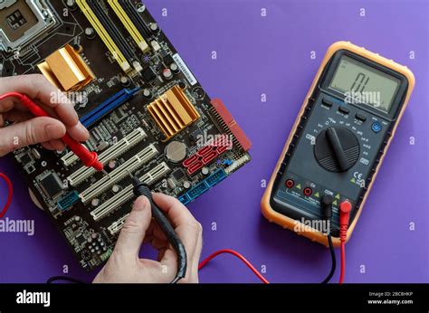 Using Multimeter On Motherboard