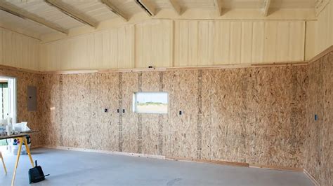 Using Osb For Garage Walls